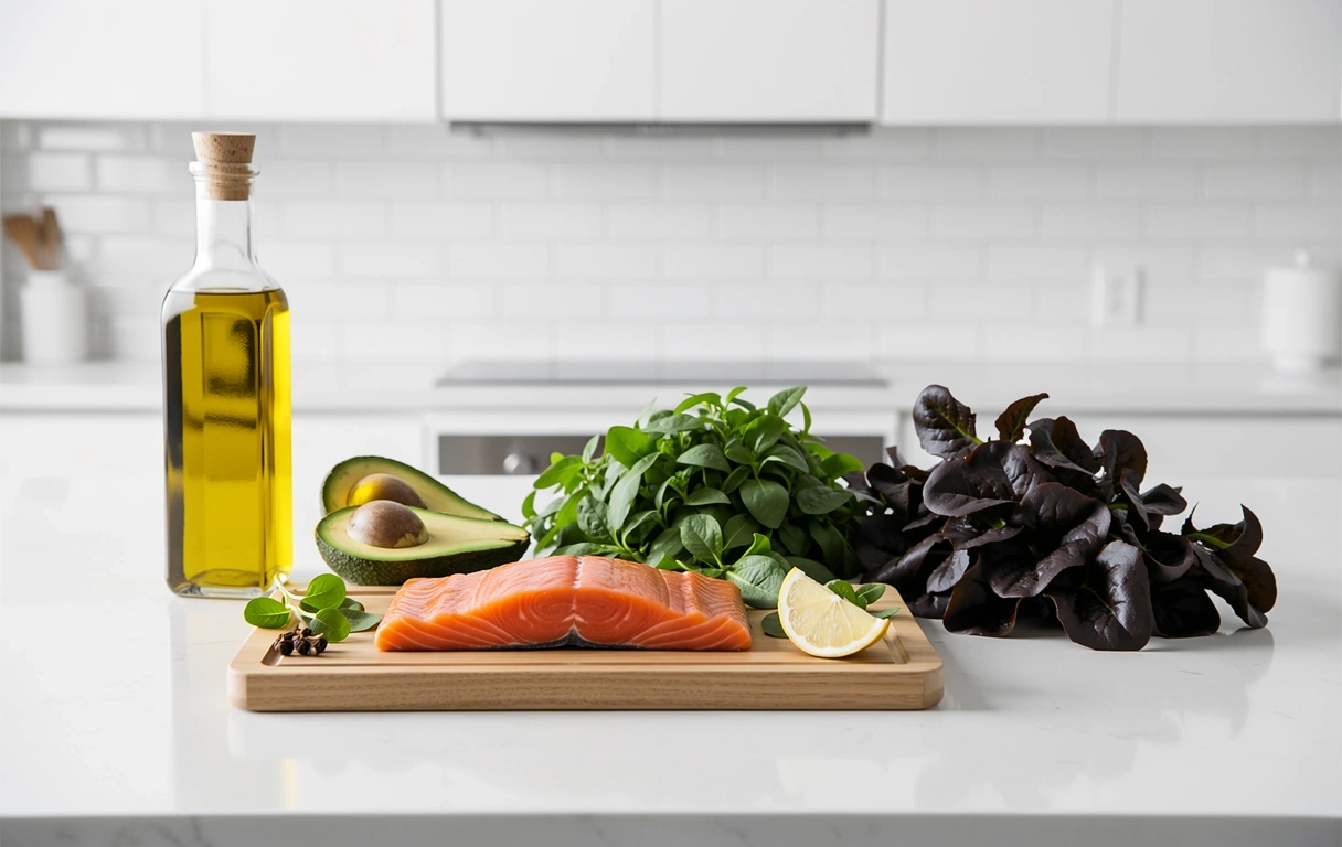 Frische Zutaten für evidenzbasierte Ernährung